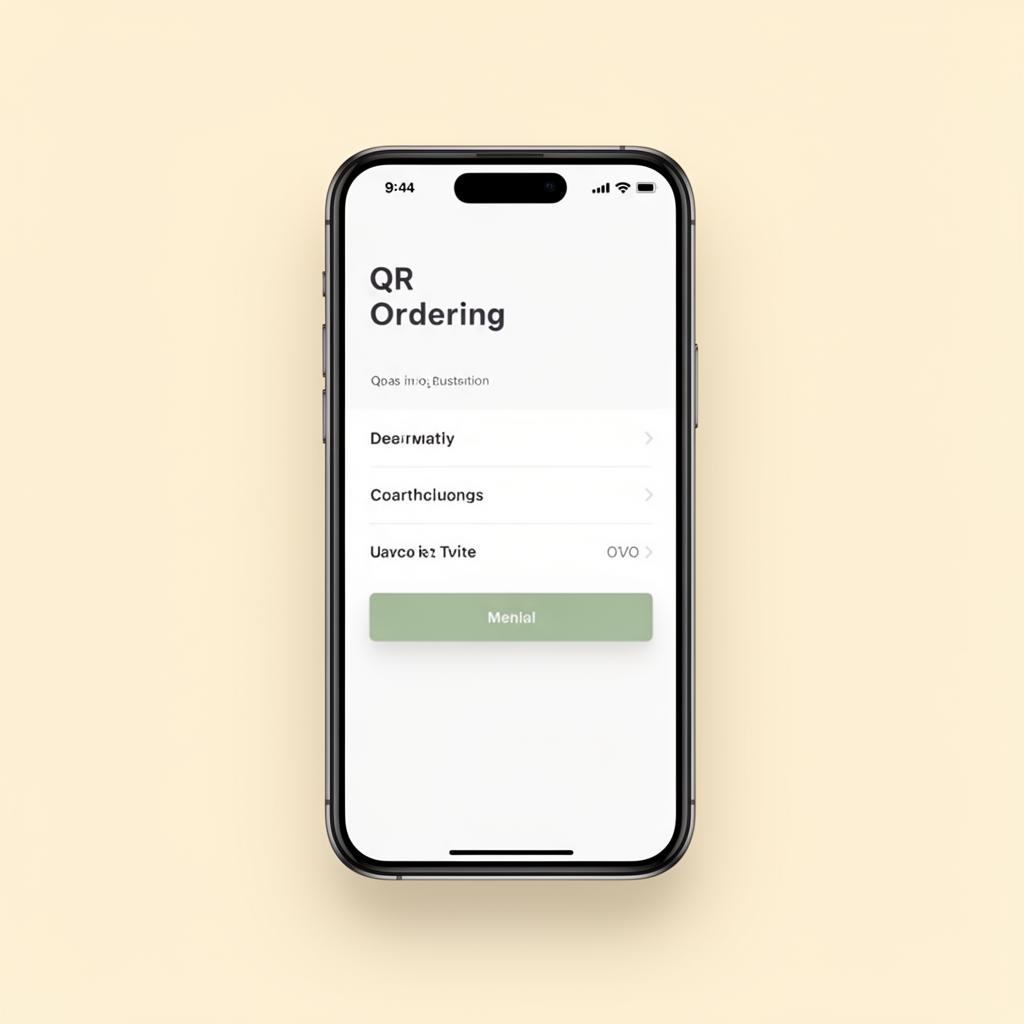 Burrata QR ordering on mobile